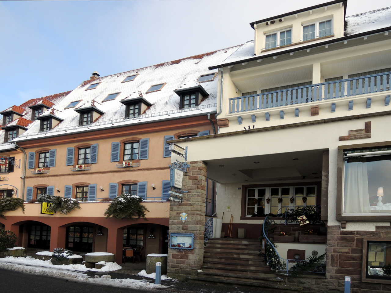 Das Hotel des Vosges in La Petite Pierre